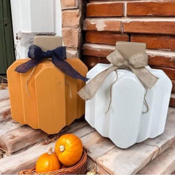 Wooden Pumpkins